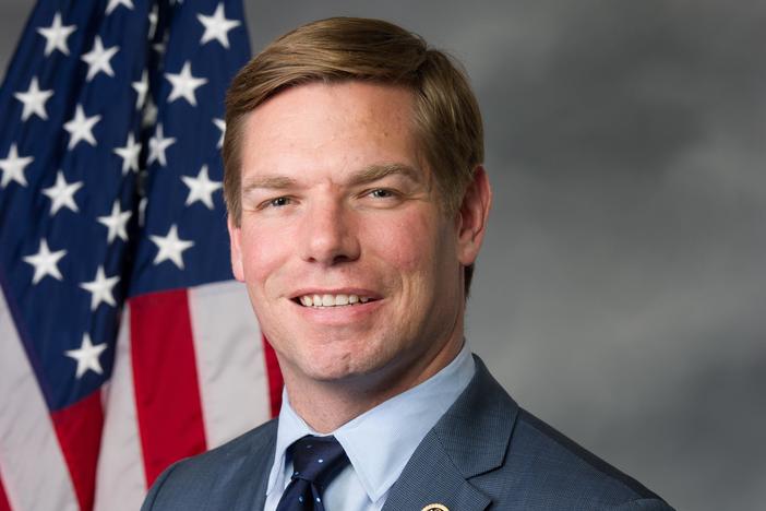 Why Eric Swalwell thinks he can win over Trump supporters -- like his parents