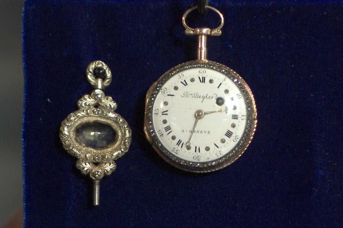 Appraisal: Gold Fusee Pocket Watch & Key, from Spokane Hour 3.