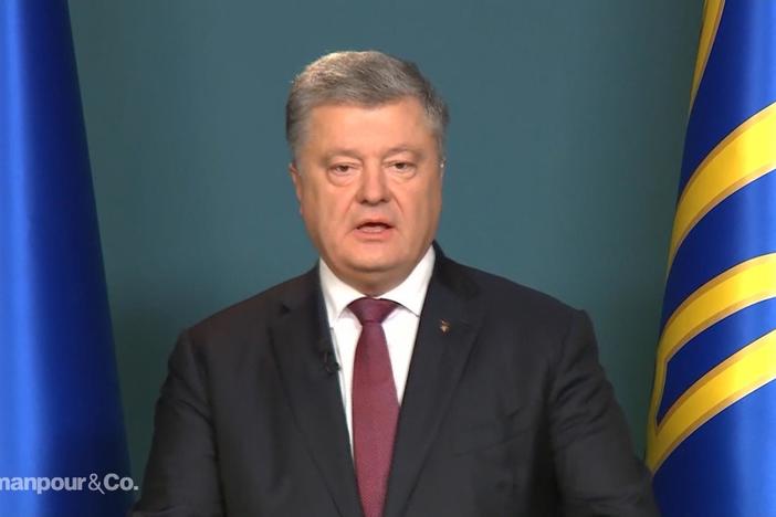 Christiane Amanpour speaks to Ukrainian President Petro Poroshenko.