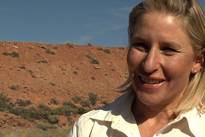 She explains the purpose of leading Passover seders in the desert.