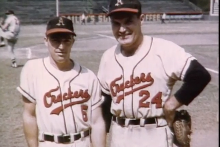 The story of the Atlanta Crackers, an Atlanta minor league baseball team for over 60 years