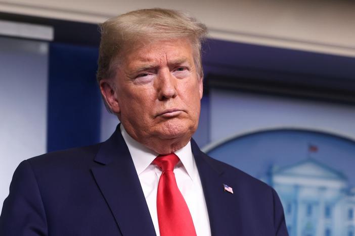 Trump urges Congress to pass pandemic economic relief package