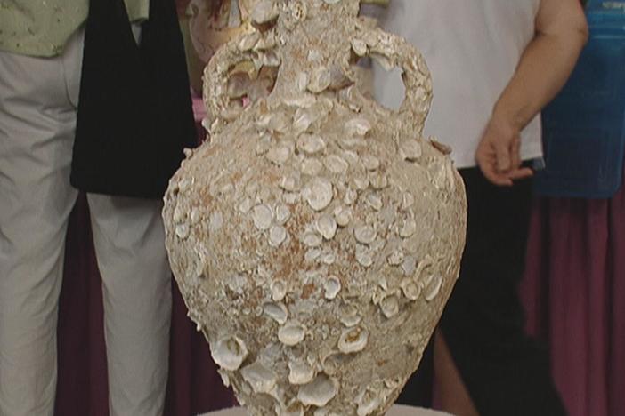 Appraisal: Roman Amphora, ca. 100 A.D., from Vintage St. Louis.