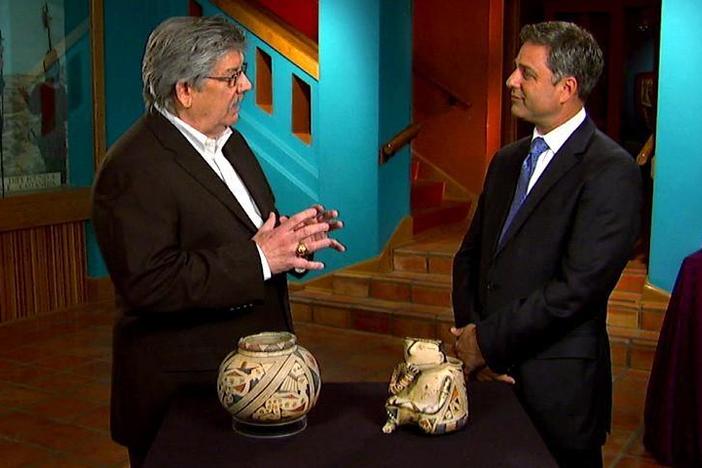 ROADSHOW unearths a collection of Casas Grandes pottery at the El Paso Centennial Museum.