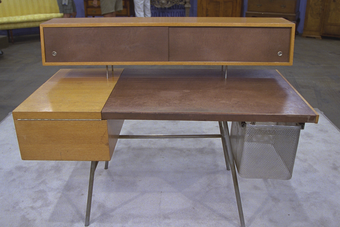 Appraisal: George Nelson Desk, ca. 1952, from Vintage Kansas City.