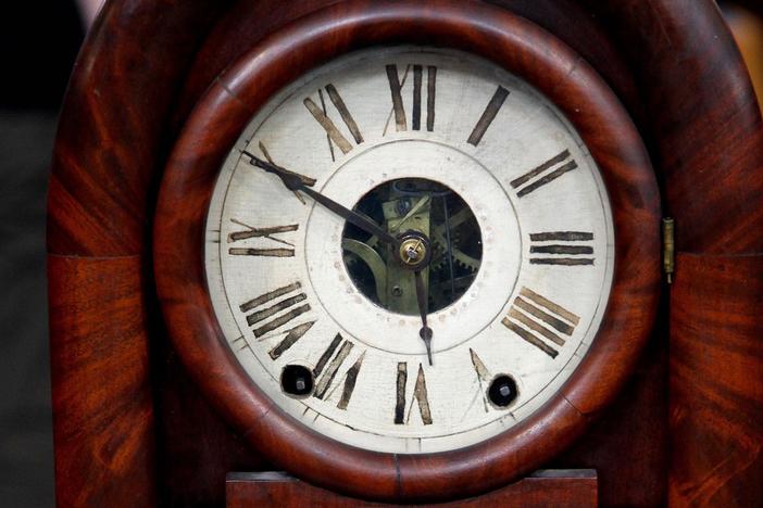 Appraisal: E.C. Brewster Beehive Clock, ca. 1838, from Des Moines Hour 3