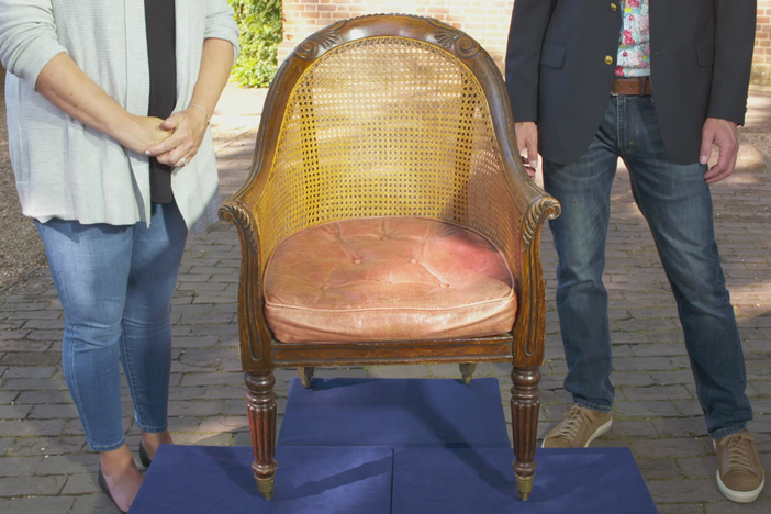Appraisal: Regency Carved Chair, ca. 1815