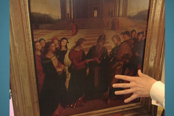 Appraisal: Late 19th-Century Copy of Raphael Painting, in Vintage Birmingham.