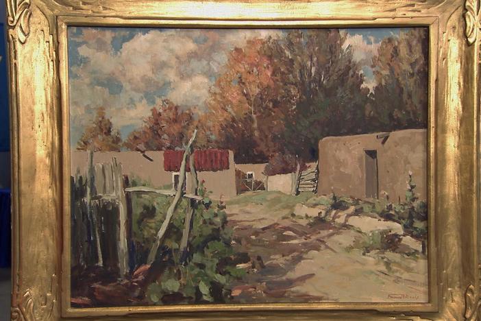 Appraisal: Fremont Ellis Painting, from Junk in the Trunk 6.