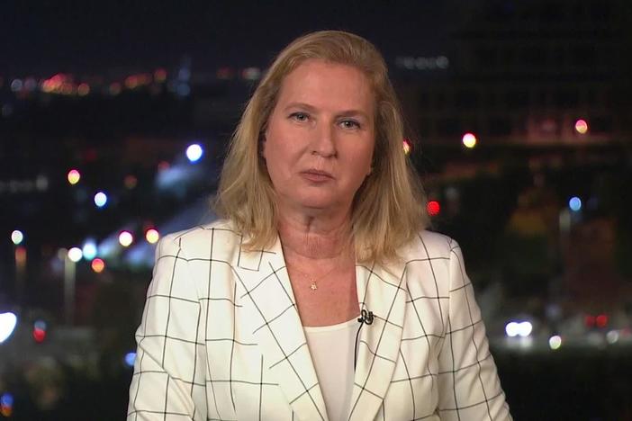Tzipi Livni joins the program.