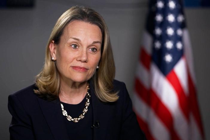 NATO ambassador Julianne Smith joins the program.