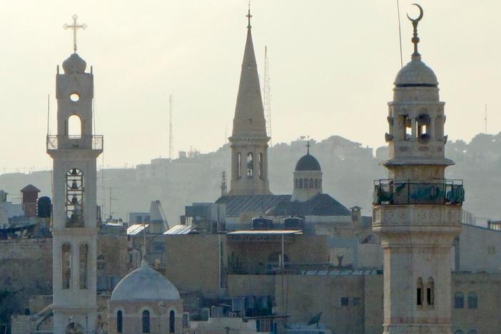 Rick follows pilgrims to the place of Jesus' birth in Bethlehem.