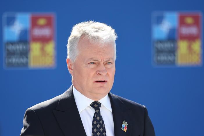 Lithuania's president on tensions with Russia and the war in Ukraine