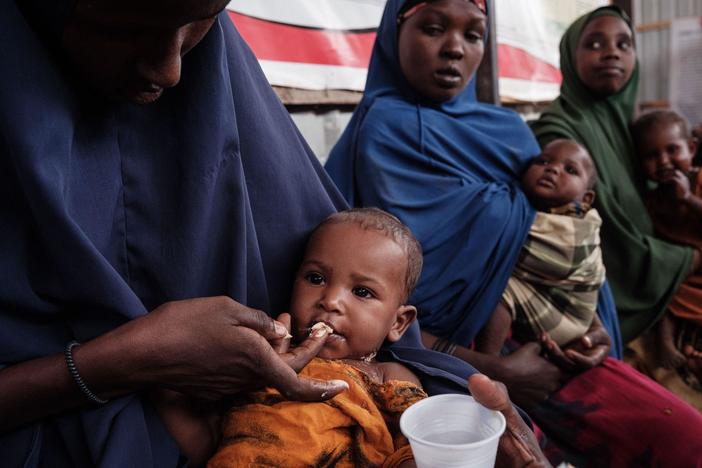 Mothers in Somalia fight drought and famine to feed their children