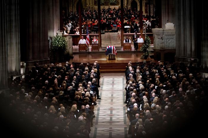 Washington bids farewell to President George H.W. Bush