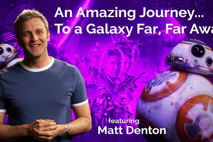Matt Denton uses his electronics expertise to engineer a cute little robot named BB-8.