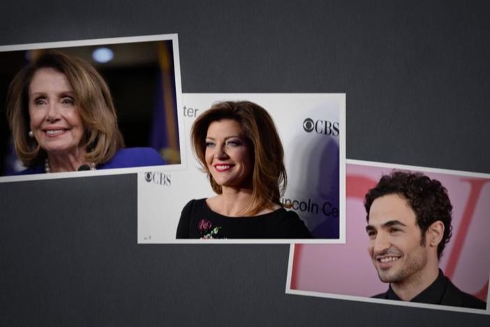 Nancy Pelosi, Norah O’Donnell, and  Zac Posen discover surprising roots.
