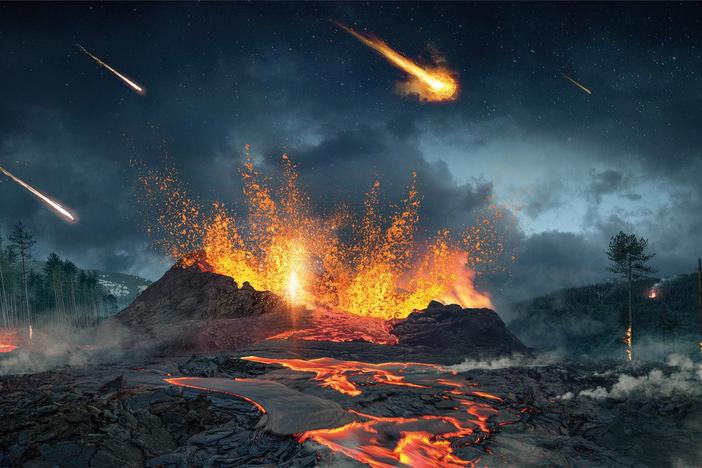 How did life bounce back after a cataclysmic extinction wiped out some 90% of all species?