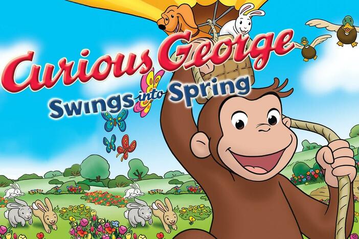 It's springtime! And a little monkey has a big case of spring fever.