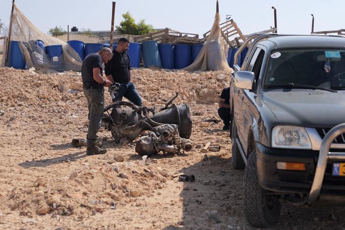 Allies urge restraint as Israel vows to respond to Iran’s unprecedented drone attack