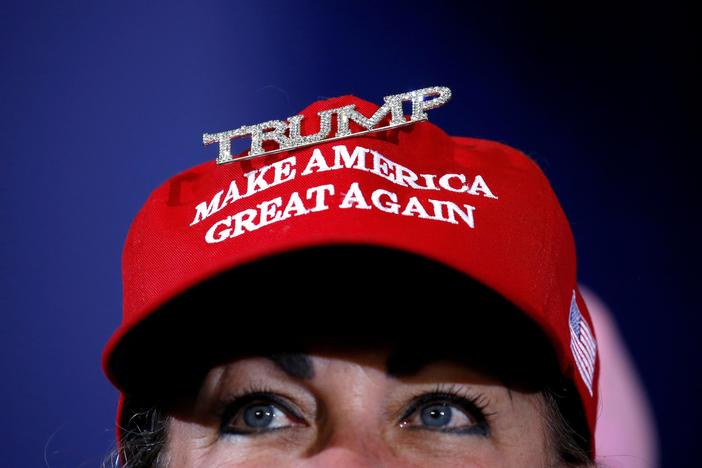 Raucous Trump rally filled with familiar attacks, false statements