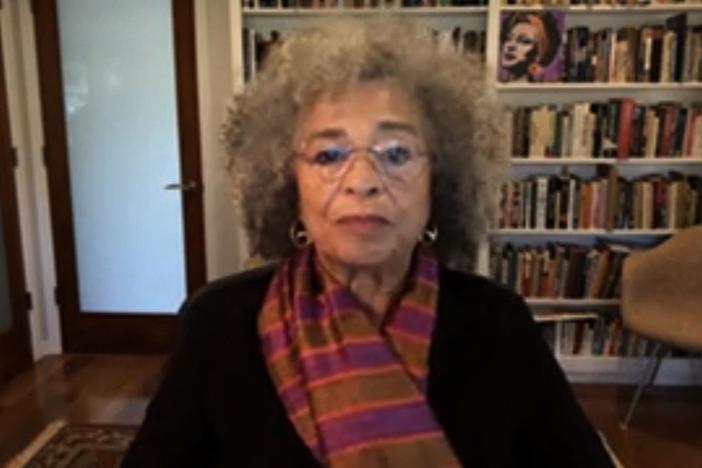 Angela Davis joins the program.