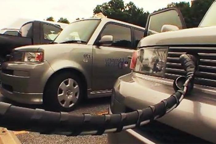 Electric cars may play a critical role in a future "smart grid."