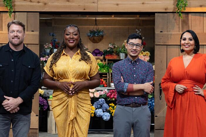 The home cooks step outside their comfort zones in two rounds of cooking.