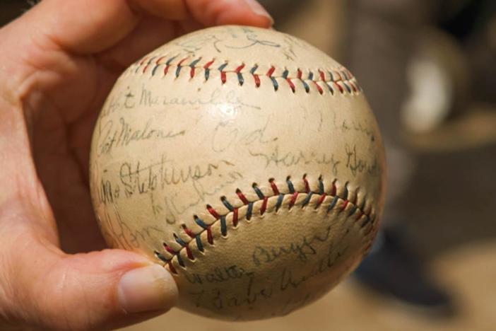 Appraisal: Ruth & Multi-signed Baseball, ca. 1930