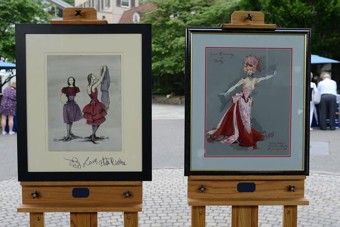 Appraisal: 1957 & 1964 Broadwy Costume Sketches