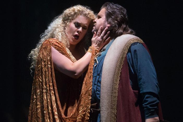 Johan Botha, Eva-Maria Westbroek, Michelle DeYoung, Peter Mattei star; Levine conducts.