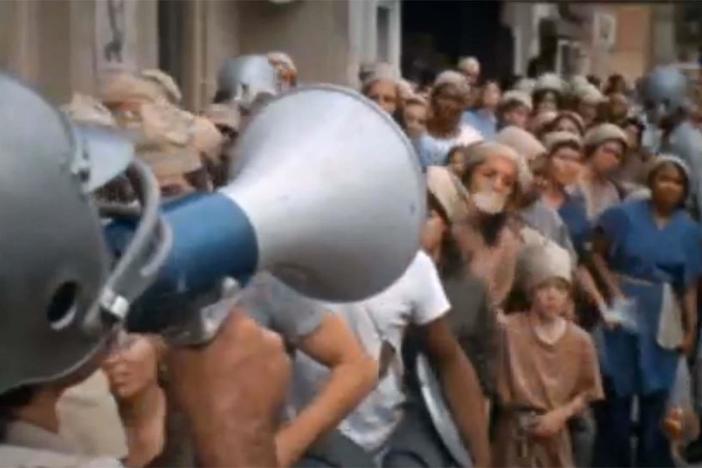 From 1973, Soylent Green shows a future void of natural resources due to over-consumption.