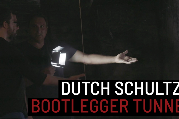 An archivist takes us through Dutch Schultz's rumored bootlegger tunnel.