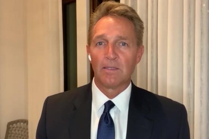 Former Sen. Jeff Flake discusses last week's riot and impeachment.