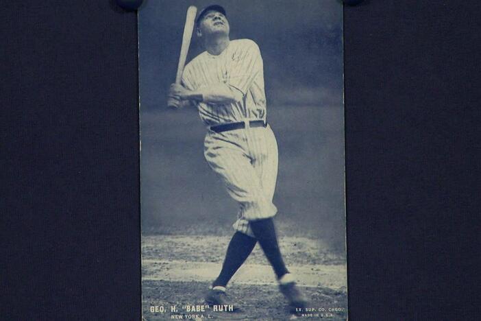 Appraisal: 1928 Babe Ruth Exhibition Card