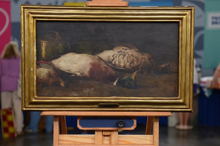 Appraisal: 1897 Emil Carlsen Still Life & Harer Frame, from Virginia Beach.