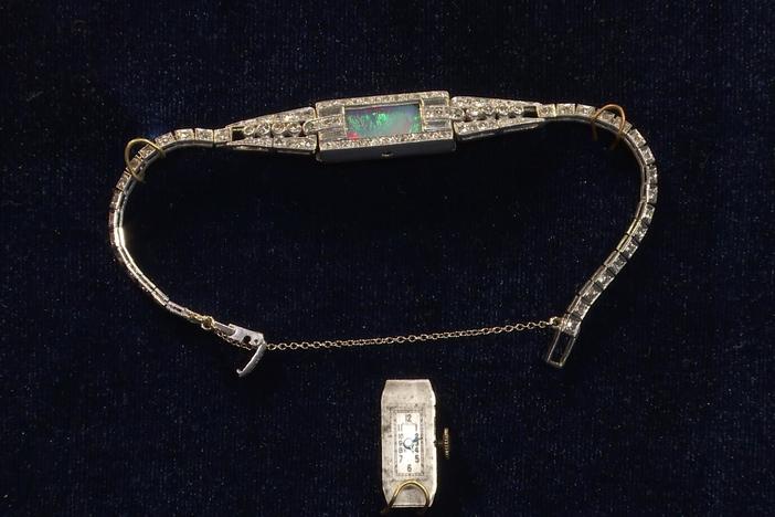 What makes this Art Deco lady's wristwatch special? Find out in Spokane!
