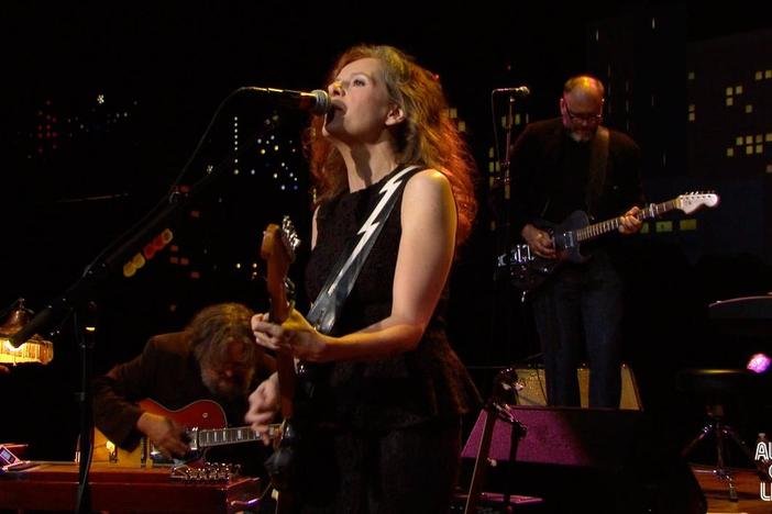 Neko Case performs on Austin City Limits.