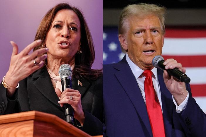 Harris campaigns with Liz Cheney as Trump again deploys dark and anti-immigrant rhetoric