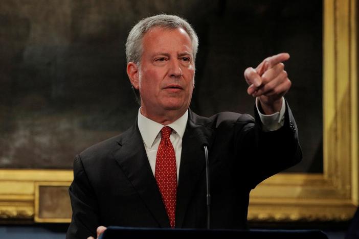 What Bill de Blasio would do to counter deadly gun violence
