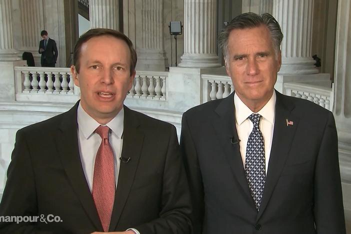 Senator Chris Murphy and Senator Mitt Romney join the program.