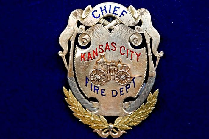 Appraisal: 1898 Kansas City Fire Chief Presentation Badge, from Kansas City Hour 1.