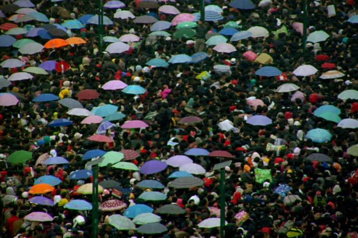 Millions of migrant workers make their way home.