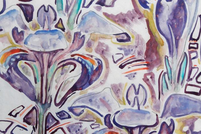 Appraisal: Walter Anderson Watercolor, ca. 1950, from Biloxi Hour 2