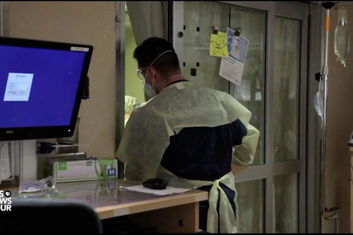 Hospitals in sparsely vaccinated areas prepare to ration care