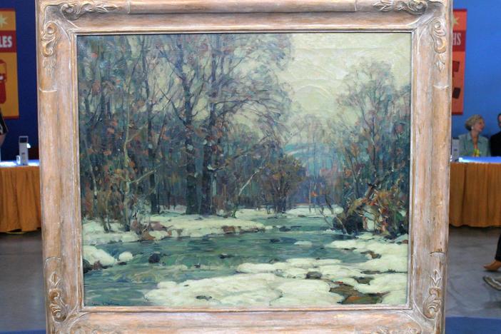Appraisal: J. F. Carlson Painting, ca. 1930
