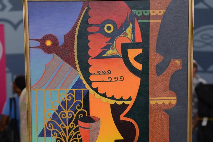 Appraisal: 1981 Hon-Chew Hee Oil Painting, from Palm Springs Hour 3.