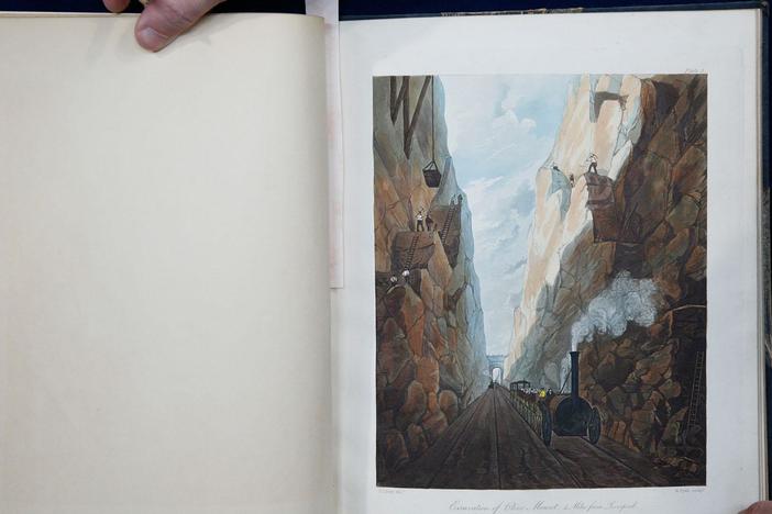 Appraisal: 1831 British Railway Book, from Treasures on the Move.