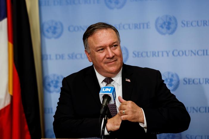 Pompeo demands 'snapback' sanctions on Iran for violating nuclear deal U.S. abandoned