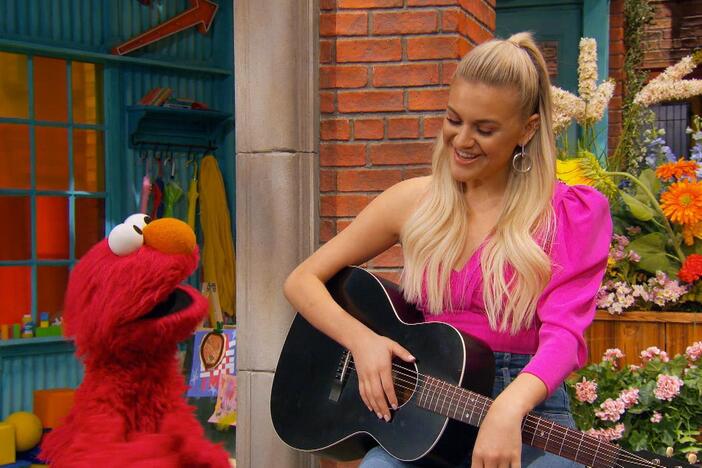 Kelsea Ballerini sings F is for Families, which is a song focused on the love in families.